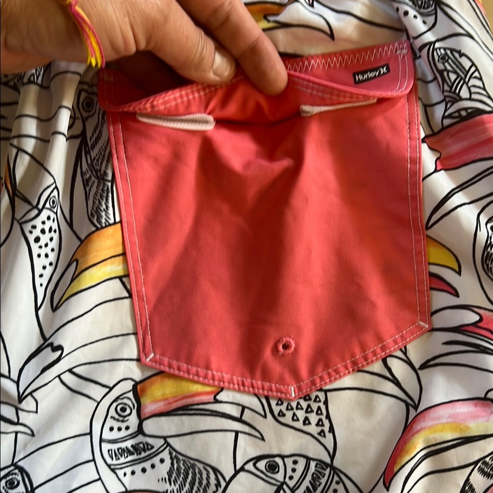 Tropical Toucan Hurley X Swim Shorts - Picture 7 of 7